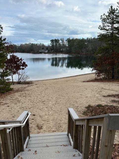 12 Sidewinder Road East Falmouth, MA 02536 - Photo 21 of 22 a view of a lake with a mountain