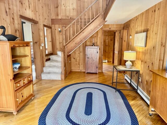 12 Sidewinder Road East Falmouth, MA 02536 - Photo 3 of 22 a view of entryway and hall with wooden floor