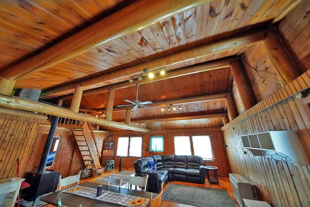 608 Number 9 Road Orient, ME 04471 - Photo 20 of 80 log-home-open-space