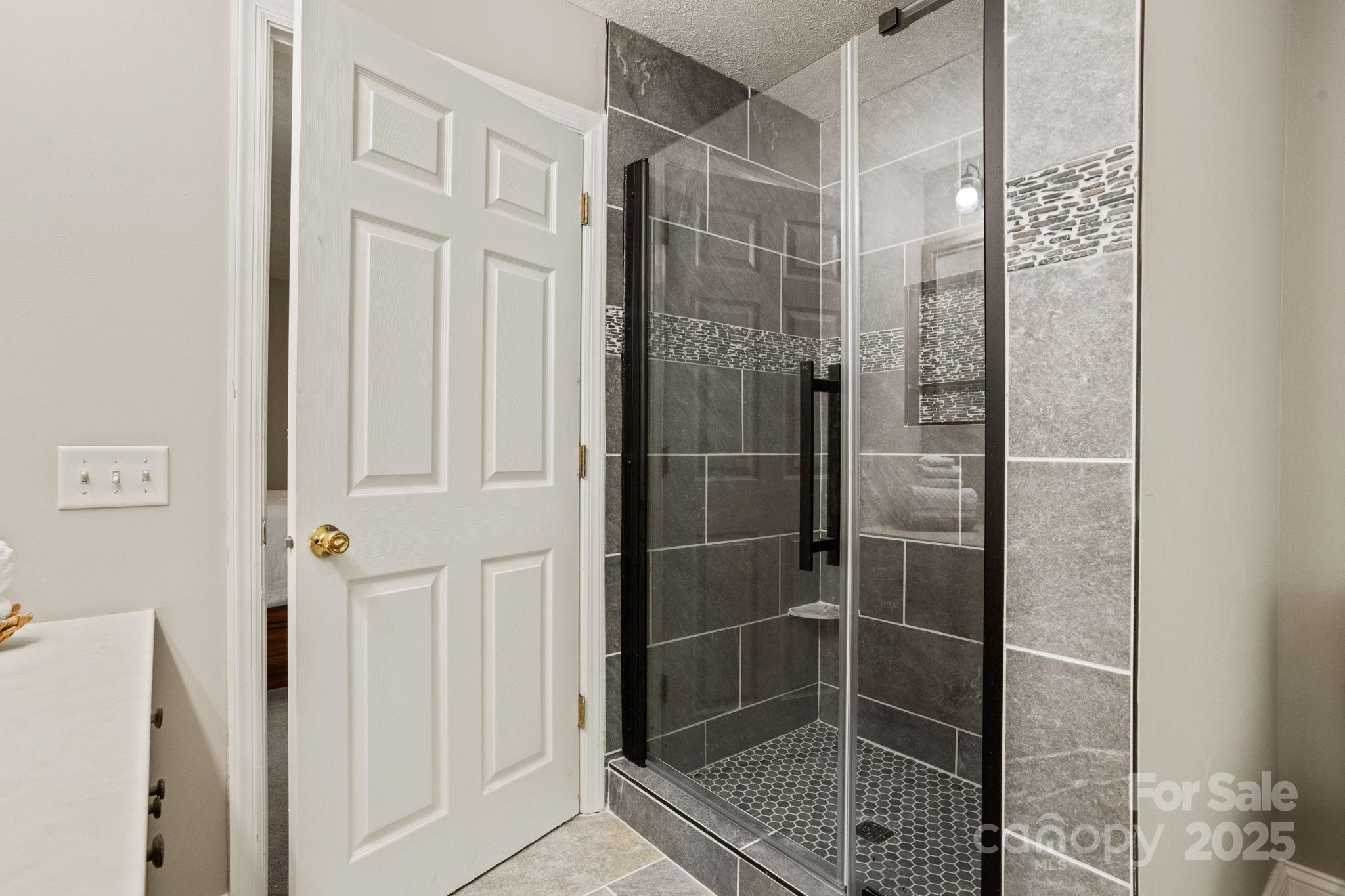 55 Vintage Road Candler, NC 28715 - Photo 20 of 47 a bathroom with a shower