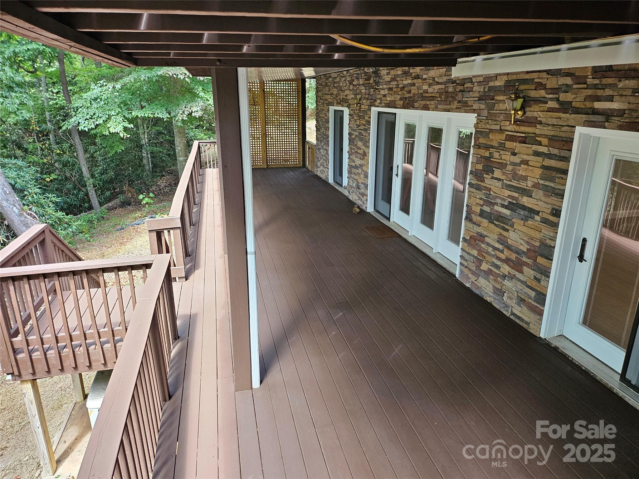 55 Vintage Road Candler, NC 28715 - Photo 38 of 47 a view of deck with patio