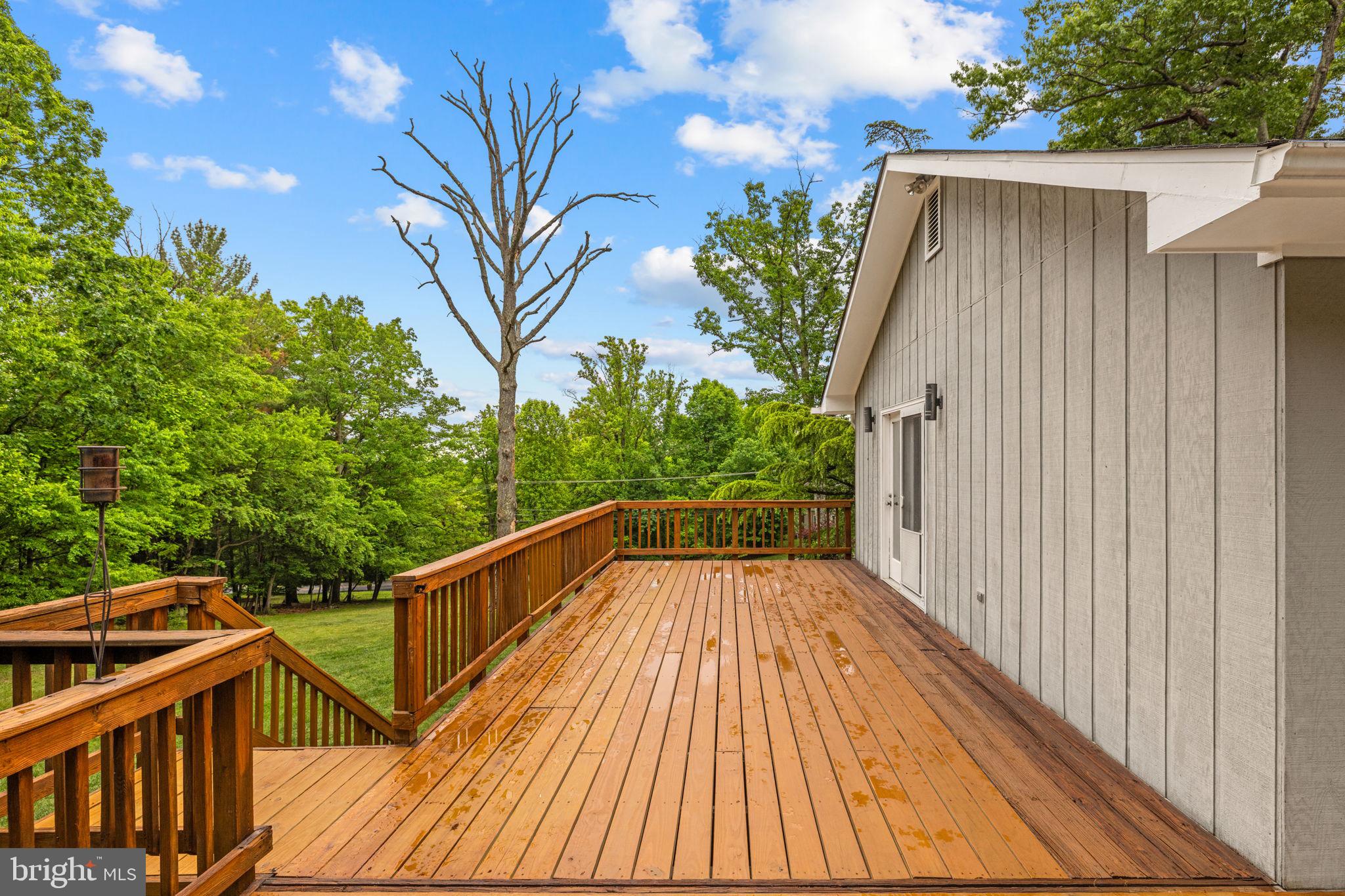 41726 Stumptown Road Leesburg, VA 20176 - Photo 46 of 91 Wraparound Decking from Primary Bedroom to Back