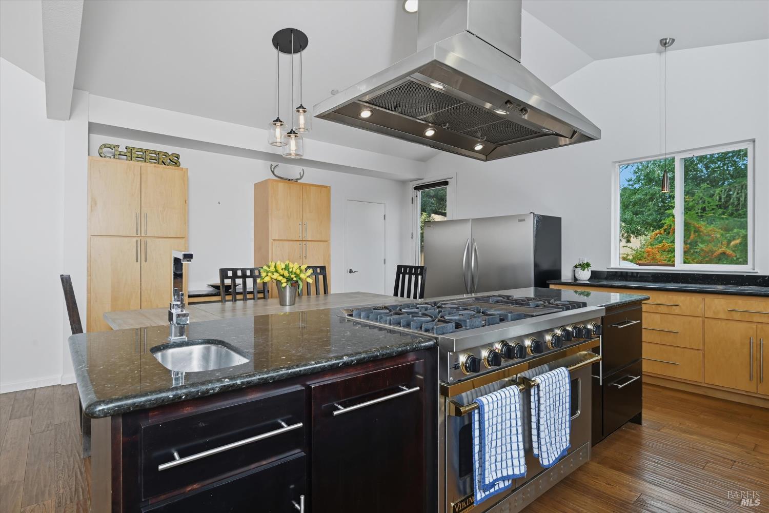 31000 Pine Mountain Road Cloverdale, CA 95425 - Photo 19 of 64 An expansive kitchen layout offering generous workspace and a bright, open feel.