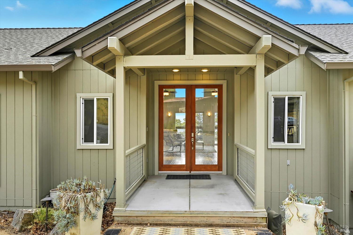 31000 Pine Mountain Road Cloverdale, CA 95425 - Photo 2 of 64 A warm and inviting front entry that opens to light-filled interiors beyond.