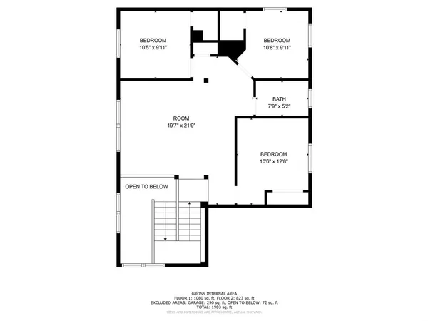 a picture of a floor plan