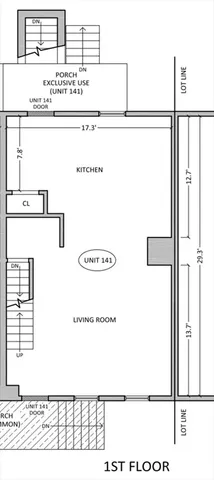 a picture of a floor plan