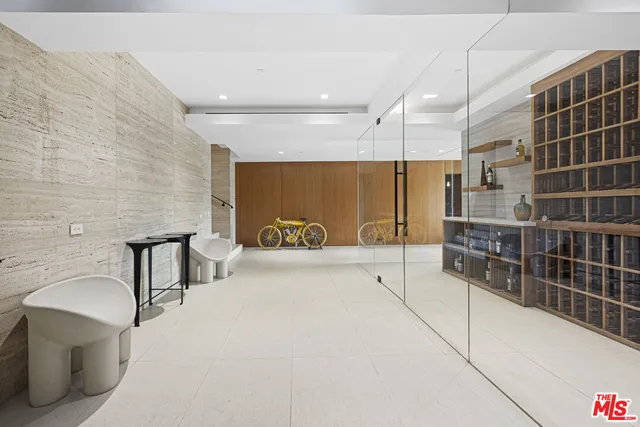 a view of a walk in closet