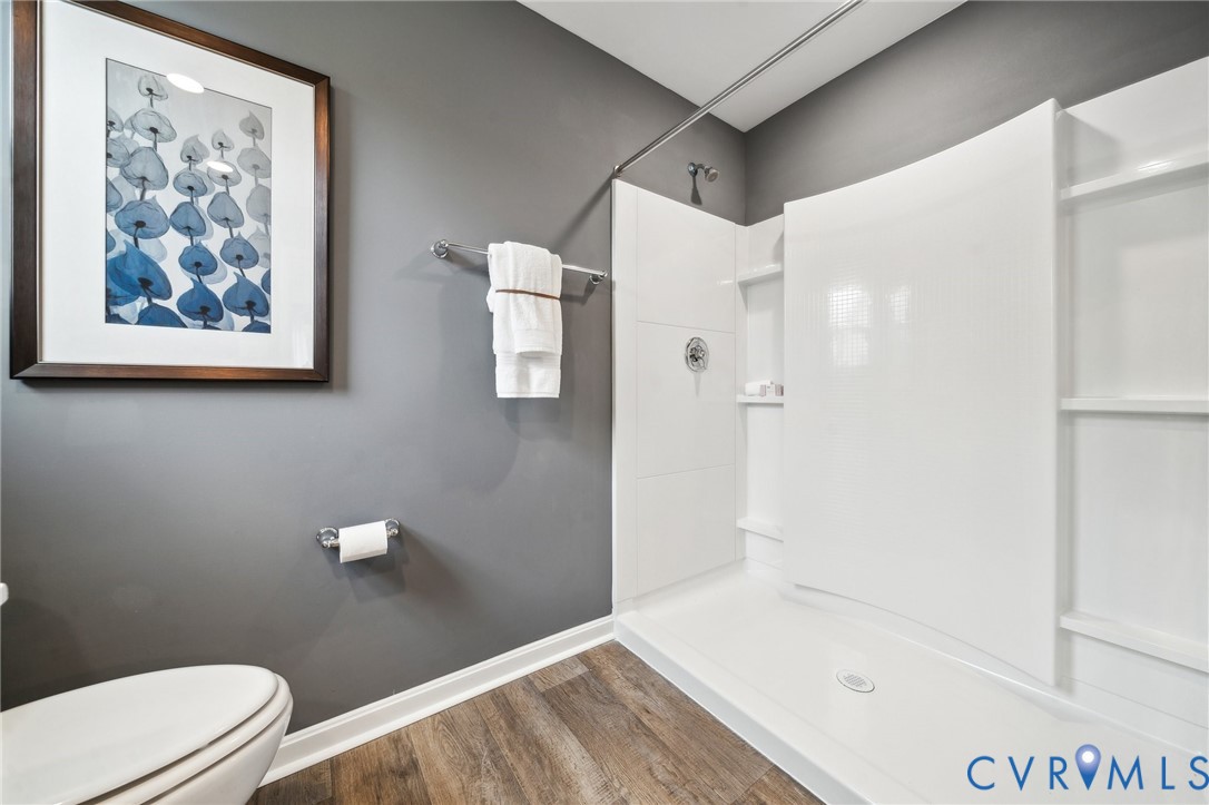 1731 River Vista Road Hopewell, VA 23860 - Photo 14 of 21 a bathroom with a shower and toilet