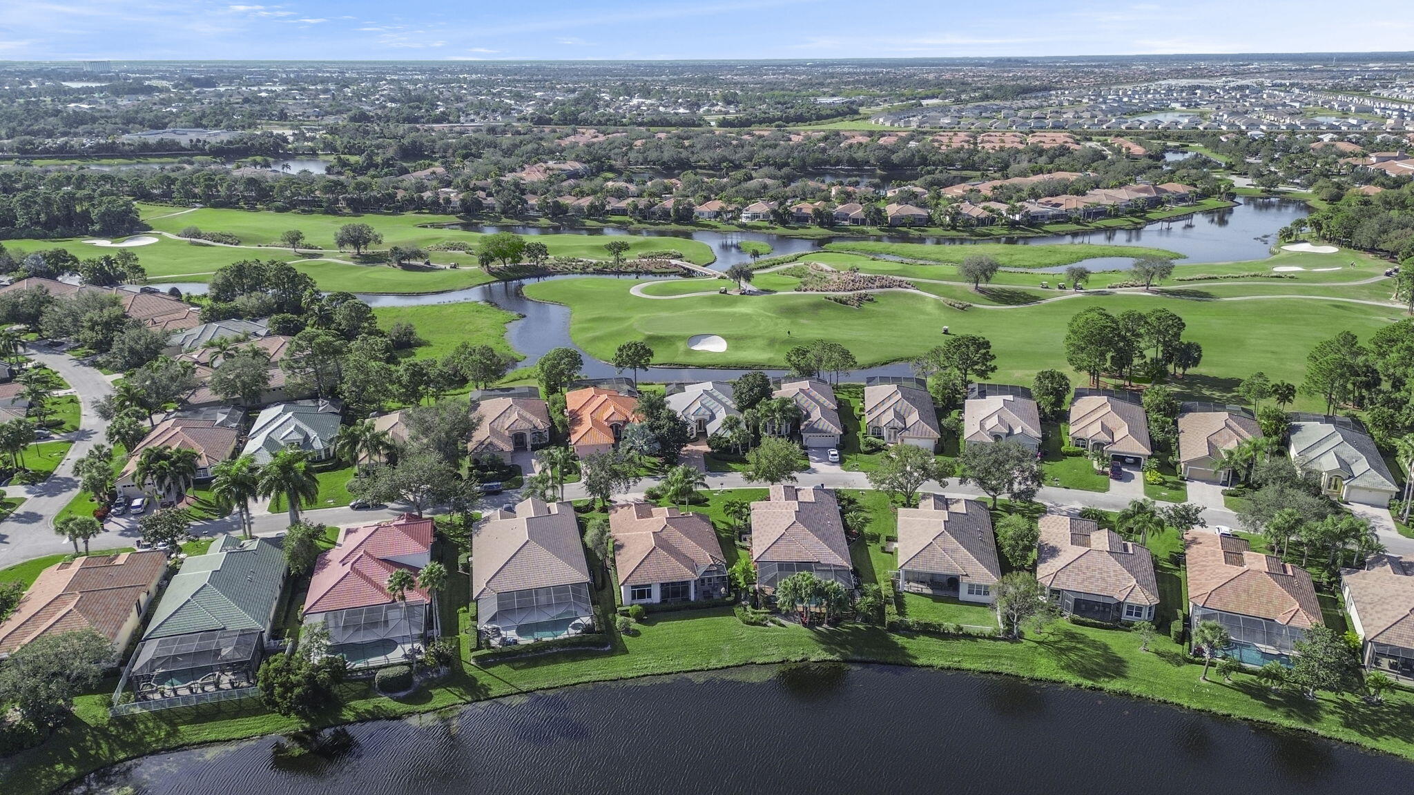8918 First Tee Road Port St. Lucie, FL 34986 - Photo 2 of 10 Aerial Rear