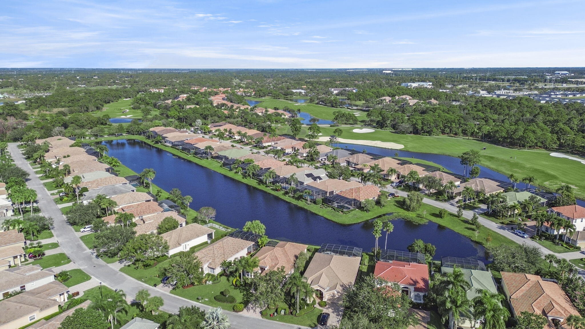 8918 First Tee Road Port St. Lucie, FL 34986 - Photo 4 of 10 Aerial Front