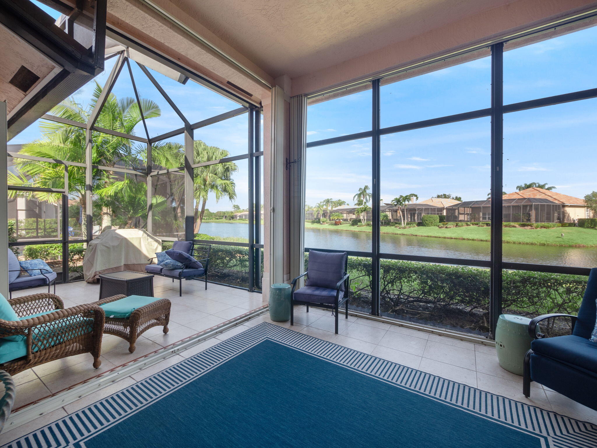 8918 First Tee Road Port St. Lucie, FL 34986 - Photo 8 of 10 Lanai/Lake