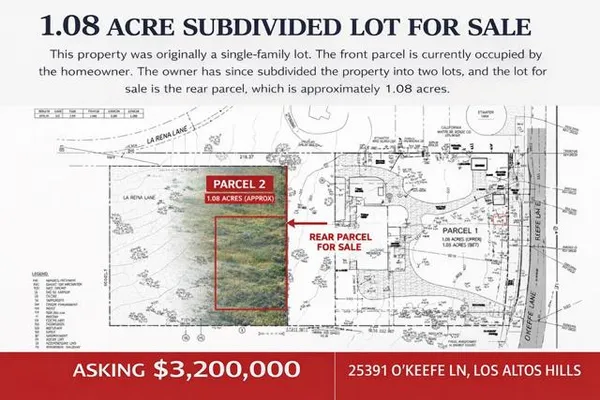 $3,299,000 | 25391 O'Keefe Lane, Los Altos Hills, CA 94022