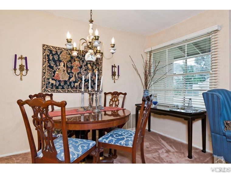1145 Rambling Road Simi Valley, CA 93065 - Photo 11 of 30 a view of a dining room with furniture and window