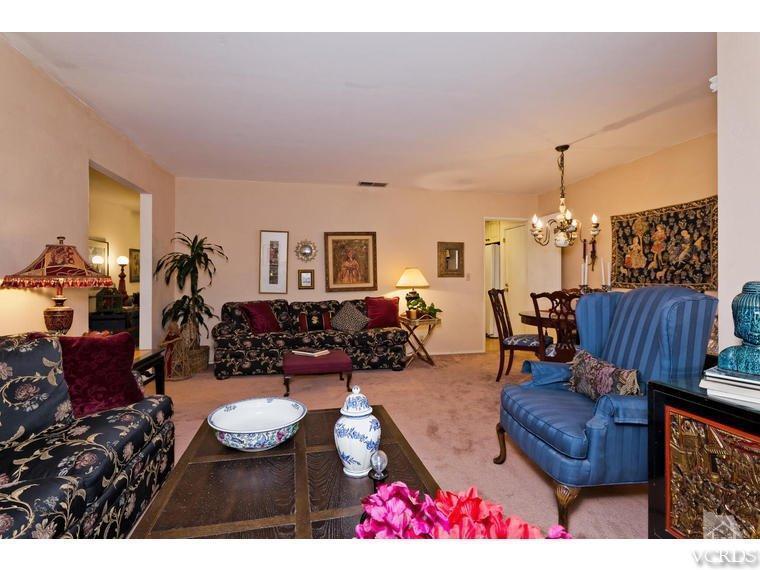 1145 Rambling Road Simi Valley, CA 93065 - Photo 10 of 30 a living room with furniture and wooden floor