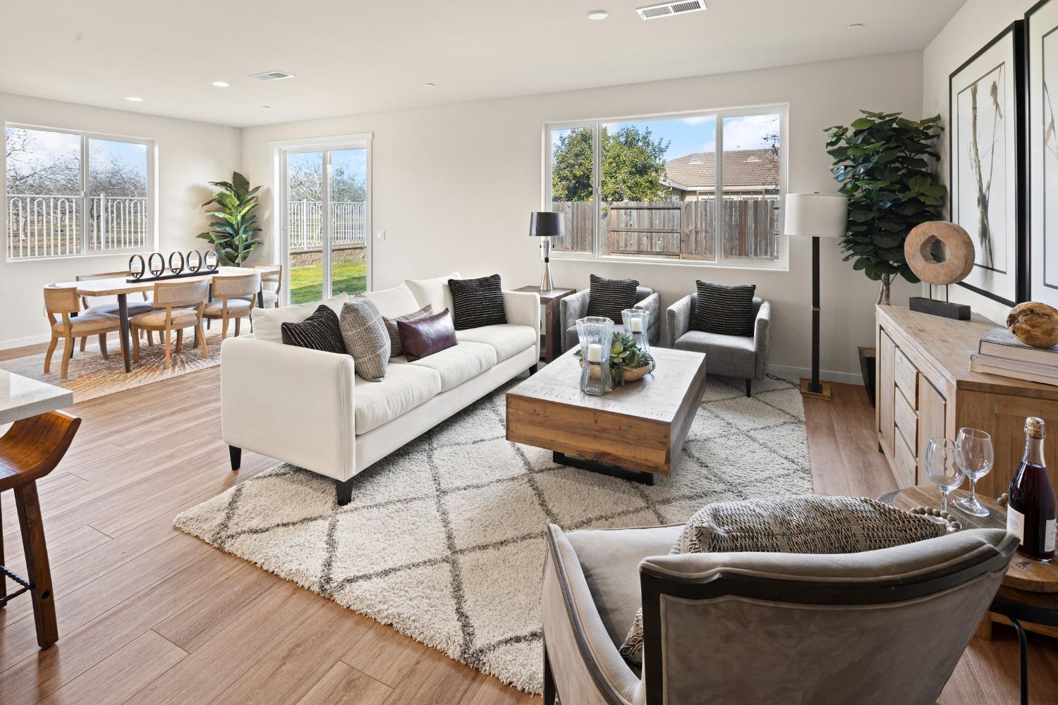 1727 Dos Rios Court Plumas Lake, CA 95961 - Photo 6 of 43 a living room with furniture and a potted plant