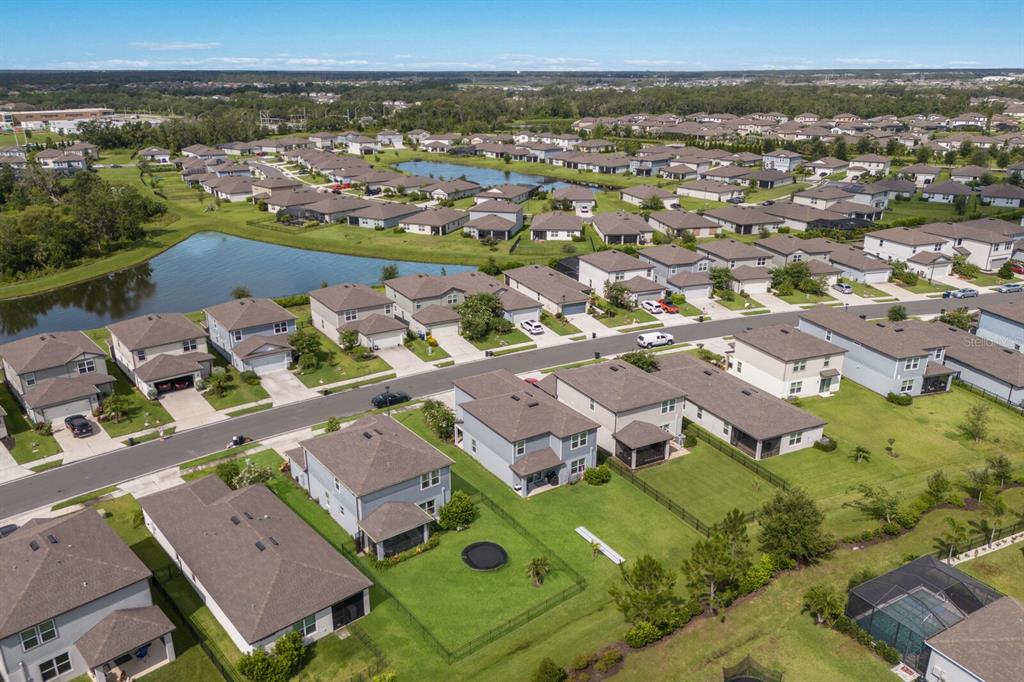 8985 Royal River Circle Parrish, FL 34219 - Photo 30 of 71 an aerial view of residential houses with outdoor space