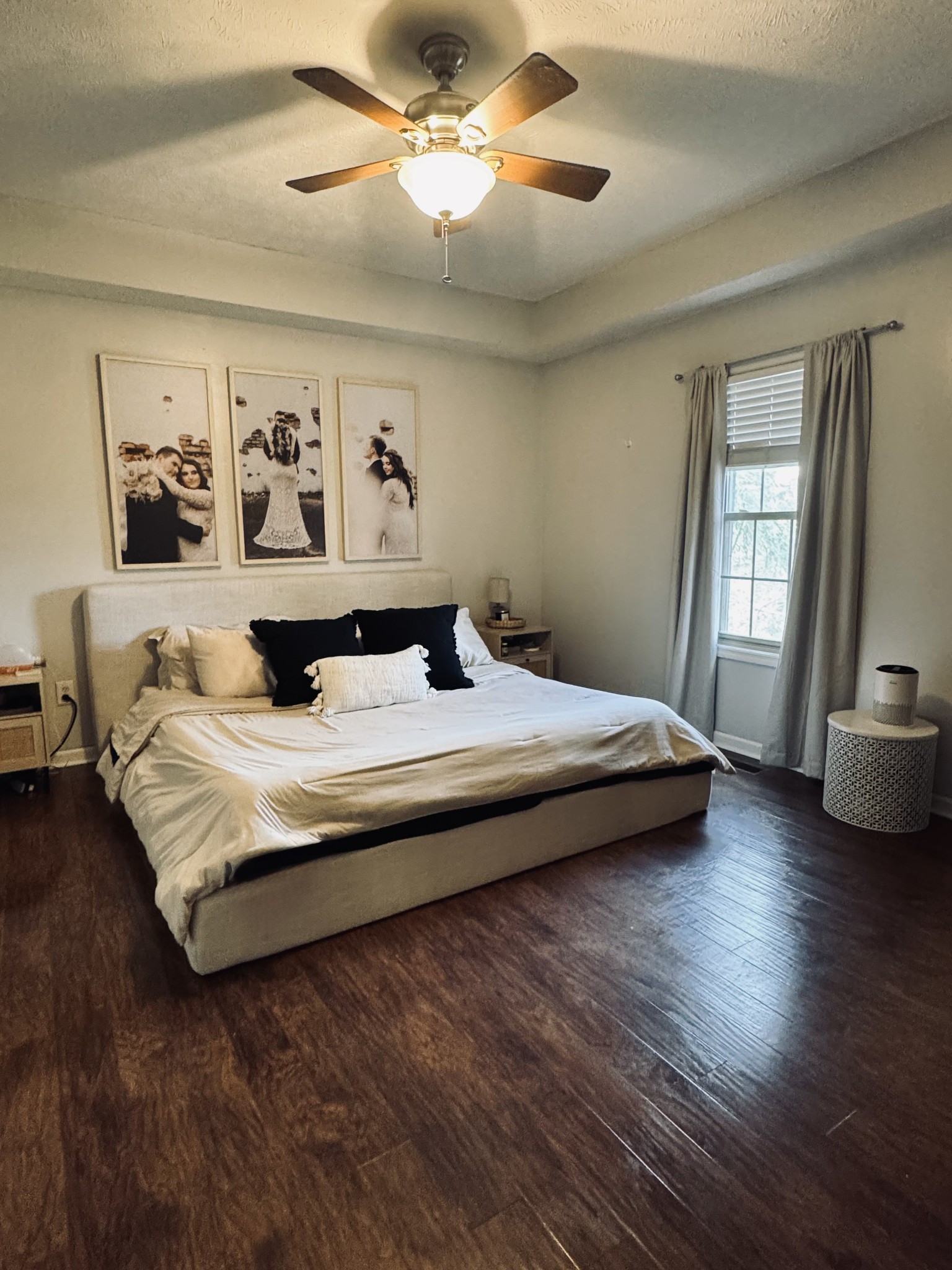 120 Skyview Drive Carthage, TN 37030 - Photo 12 of 24 a bedroom with a large bed and a chandelier