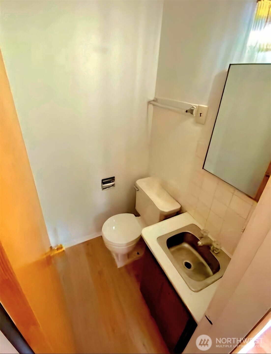 55 Church Road McCleary, WA 98557 - Photo 25 of 40 a bathroom with a sink a toilet and shower