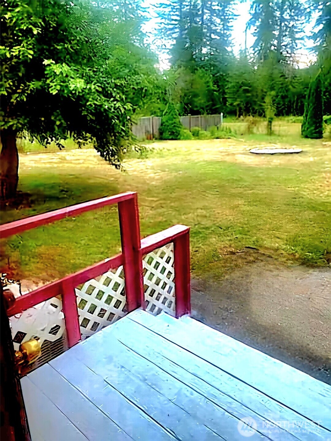 55 Church Road McCleary, WA 98557 - Photo 35 of 40 a view of a yard with an outdoor space