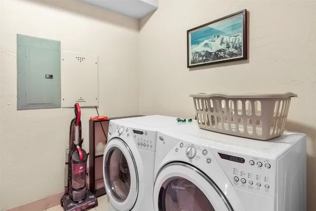 a view of washer and dryer