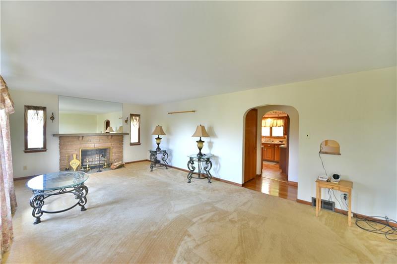 1294 Clifton Road Washington, PA 15301 - Photo 10 of 23 Another view from the front door Hardwood under the carpeting!