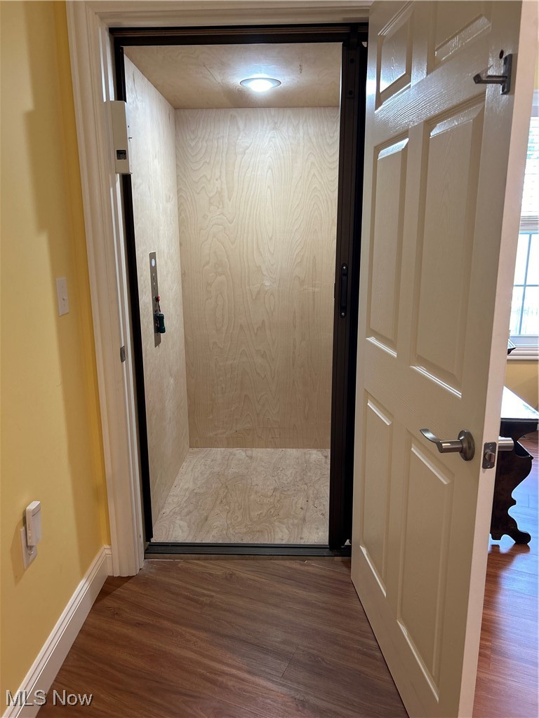 1050 South County Line Road Geneva, OH 44041 - Photo 22 of 39 Elevator into Living Room Hallway from Bsmt