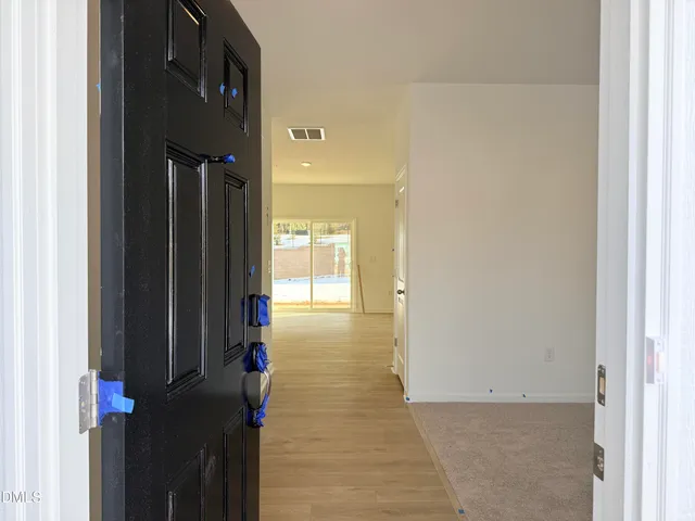 wooden floor in a gallery