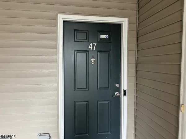 a view of front door of house