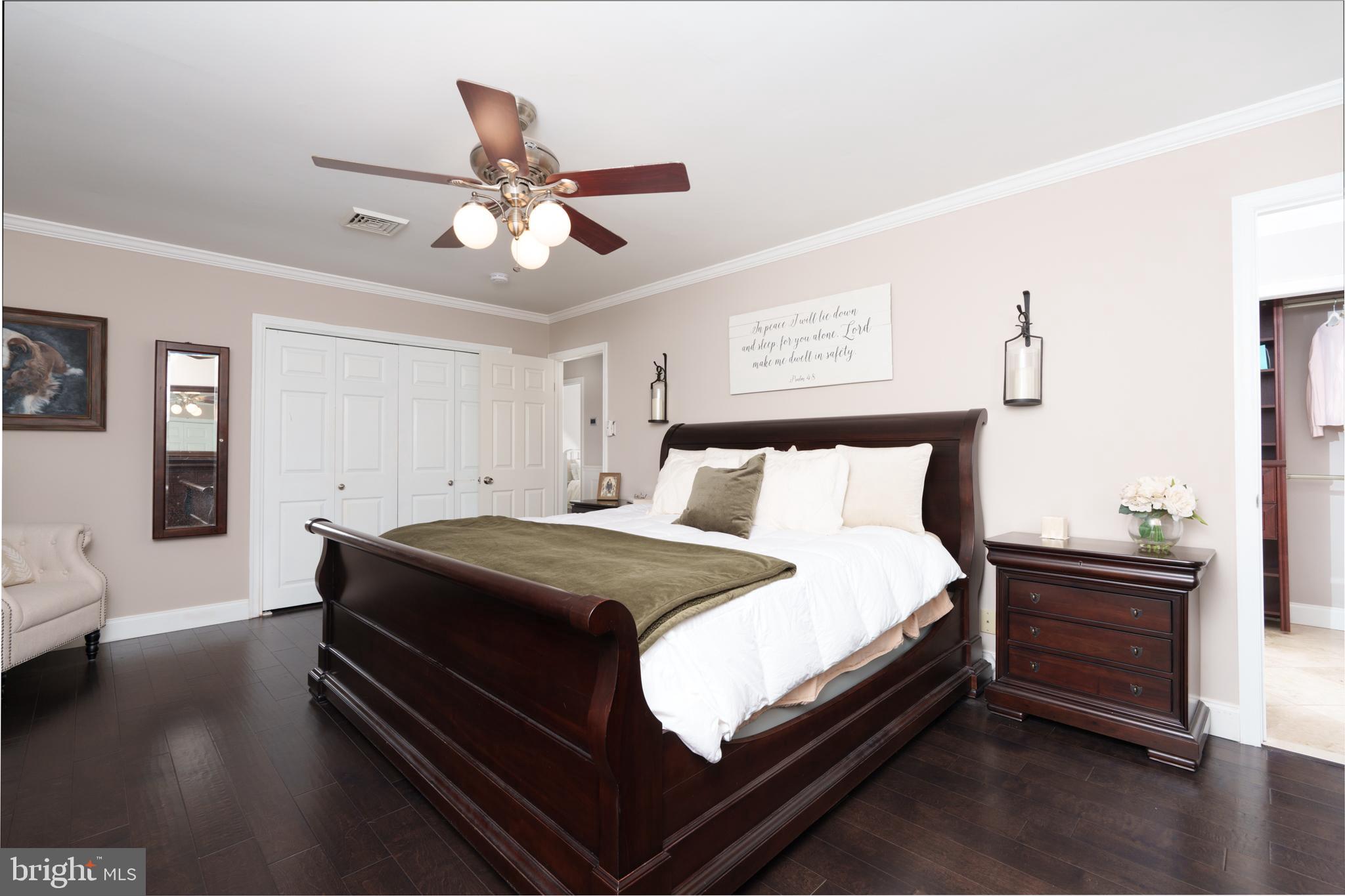 1411 Greenhill Road West Chester, PA 19380 - Photo 18 of 40 a bedroom with bed and wooden floor