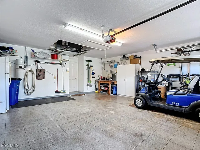 a view of car garage
