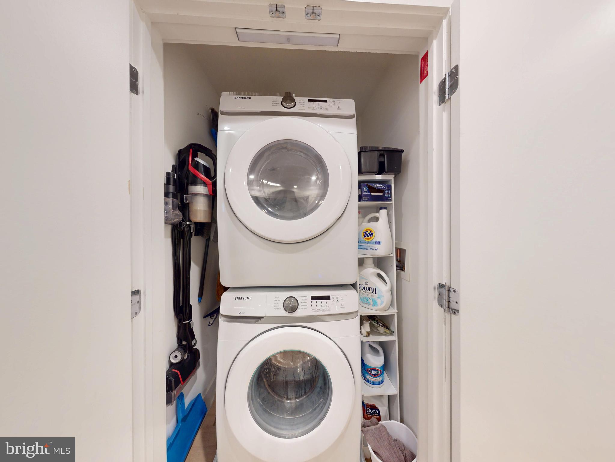 2642 39th Street Northwest, Unit 2 Washington, DC 20007 - Photo 17 of 25 a utility room with dryer and washer