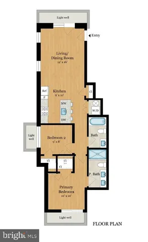 $3,295 | 2642 39th Street Northwest, Unit 2, Washington, DC 20007