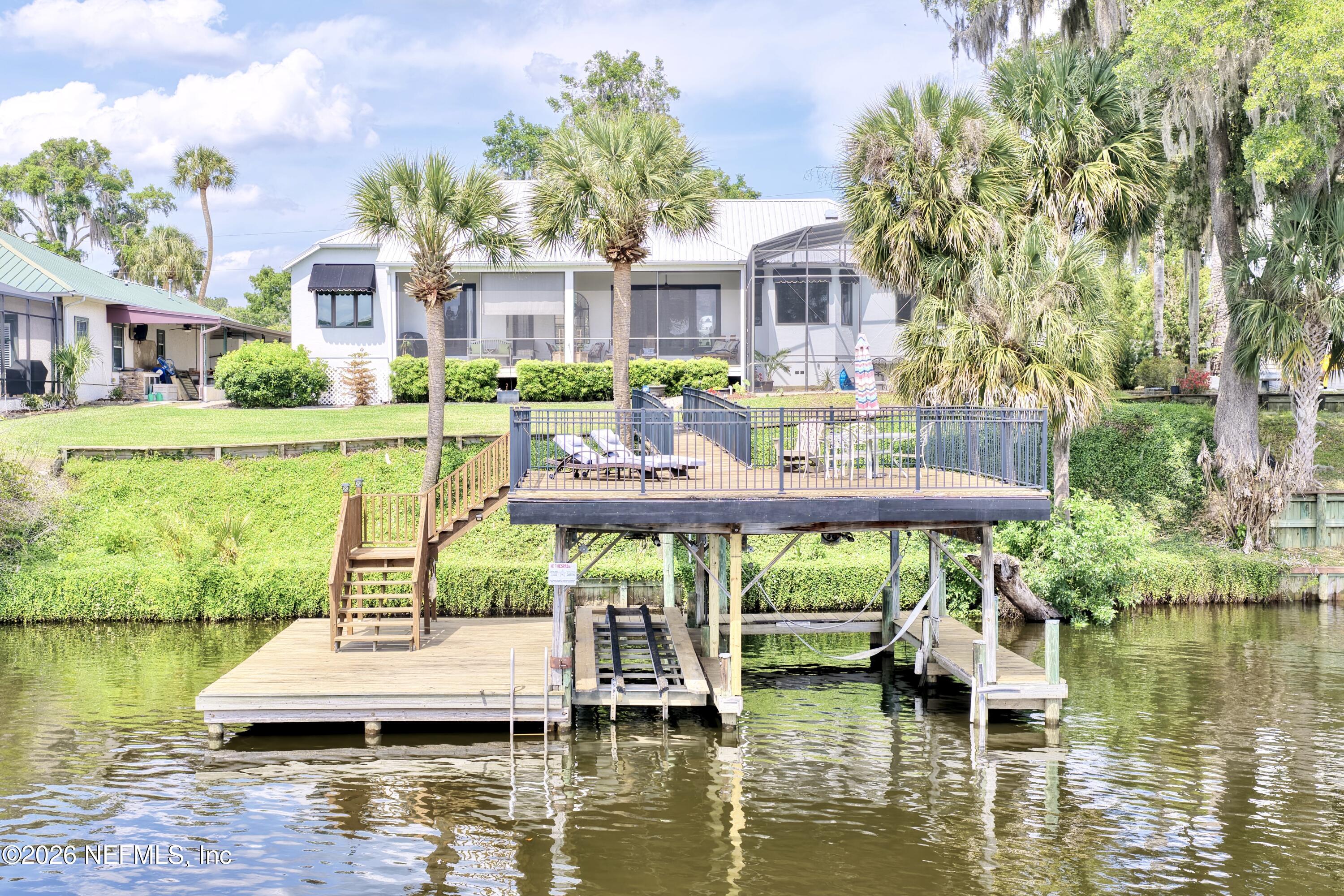 127 River Road Satsuma, FL 32189 - Photo 52 of 58 Boathouse dock