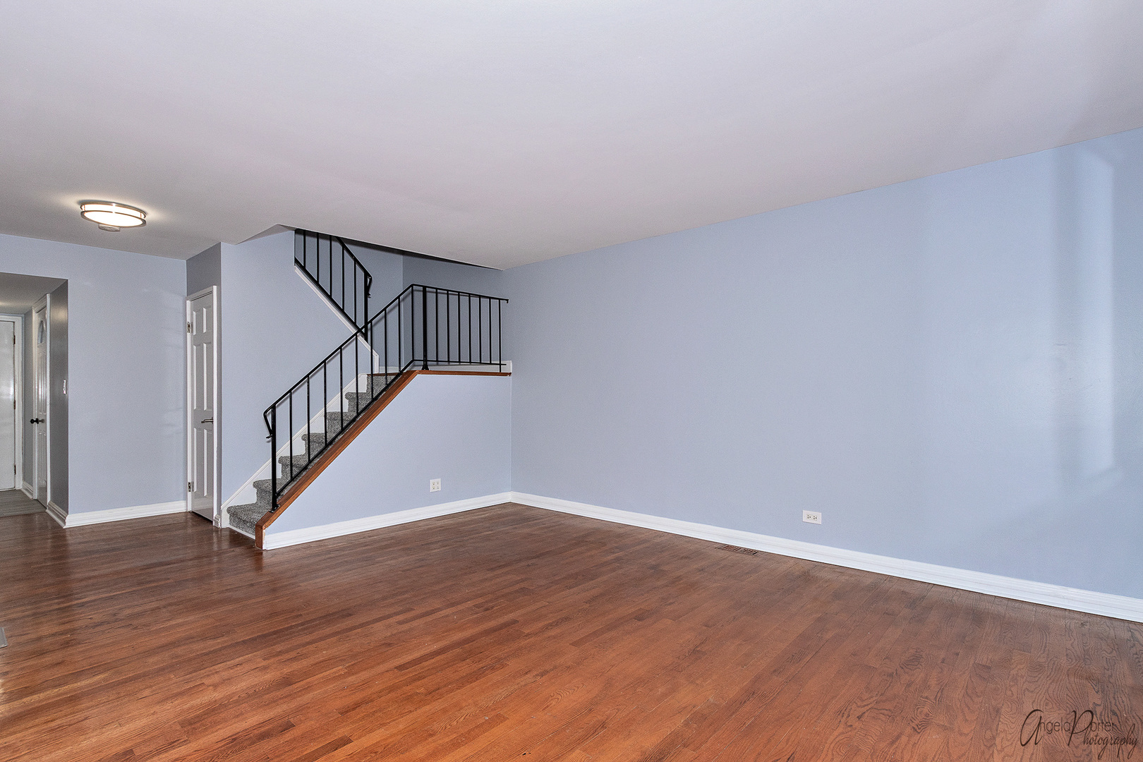 452 Maple Drive Wheeling, IL 60090 - Photo 9 of 30 a view of entryway with wooden floor