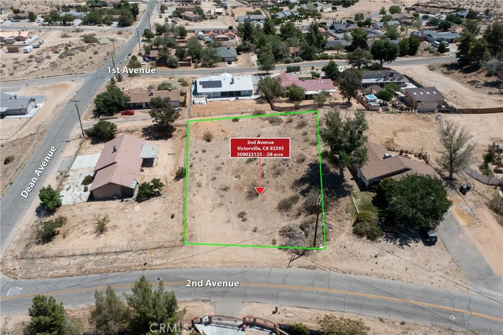 0 2nd Victorville, CA 92395 - Photo 2 of 6 an aerial view of city