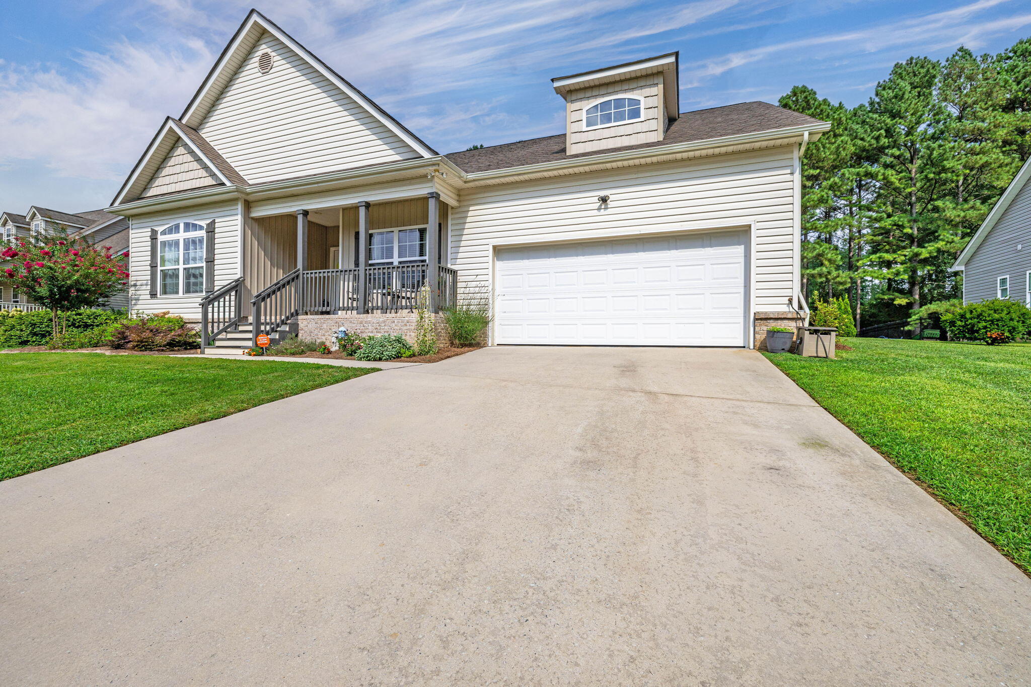 12121 Floyd Brown Road Soddy Daisy, TN 37379 - Photo 3 of 42 Covered front porch for morning coffee