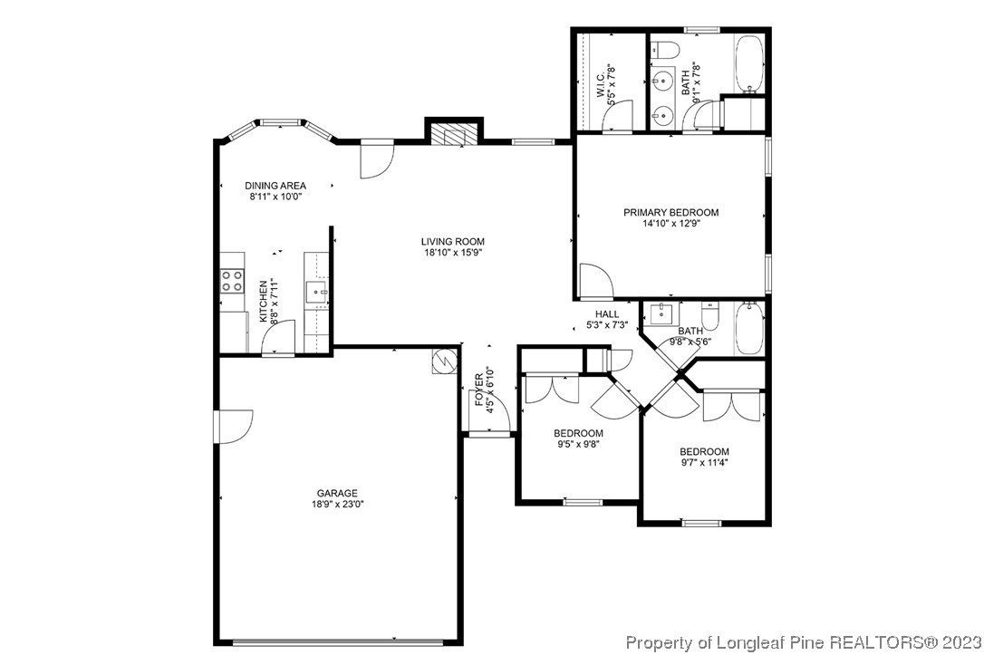 149 Cavalier Drive Raeford, NC 28376 - Photo 31 of 31 a picture of a bench in front of a mirror