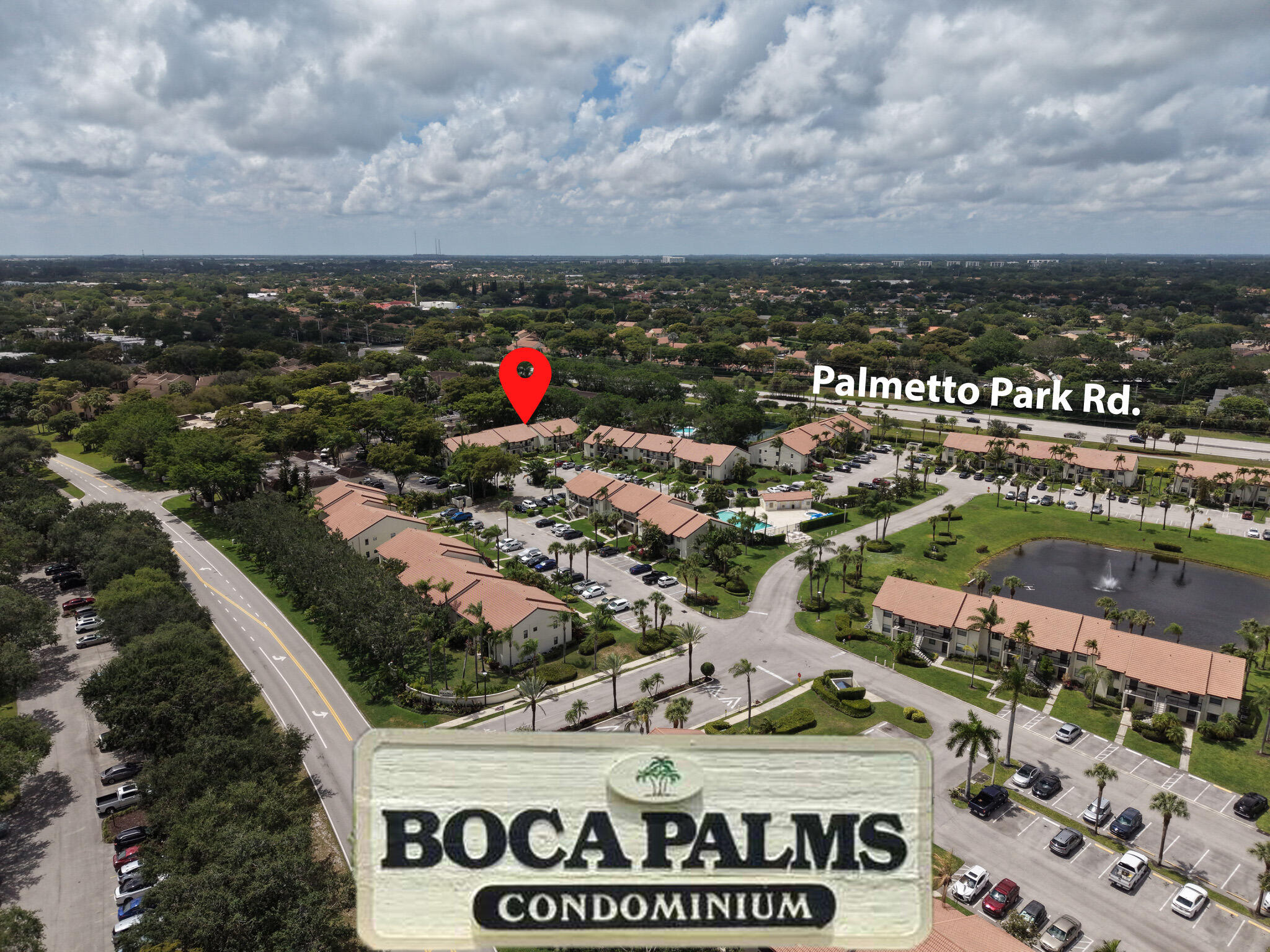 22136 Palms Way, Unit 103 Boca Raton, FL 33433 - Photo 41 of 42 an aerial view of a city