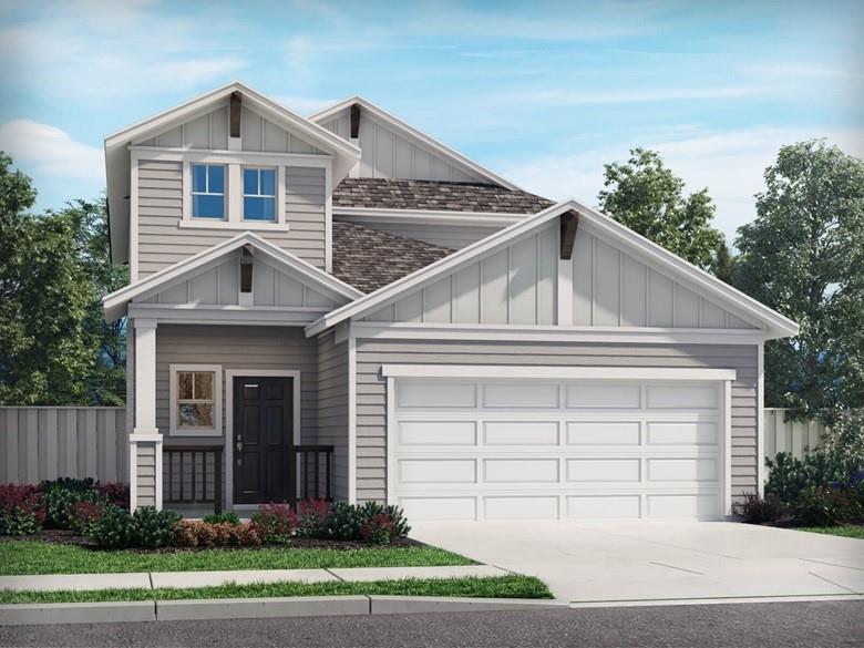 1636 Briar Hunt Drive Forney, TX 75126 - Photo 1 of 1 a view of a yard in front view of a house