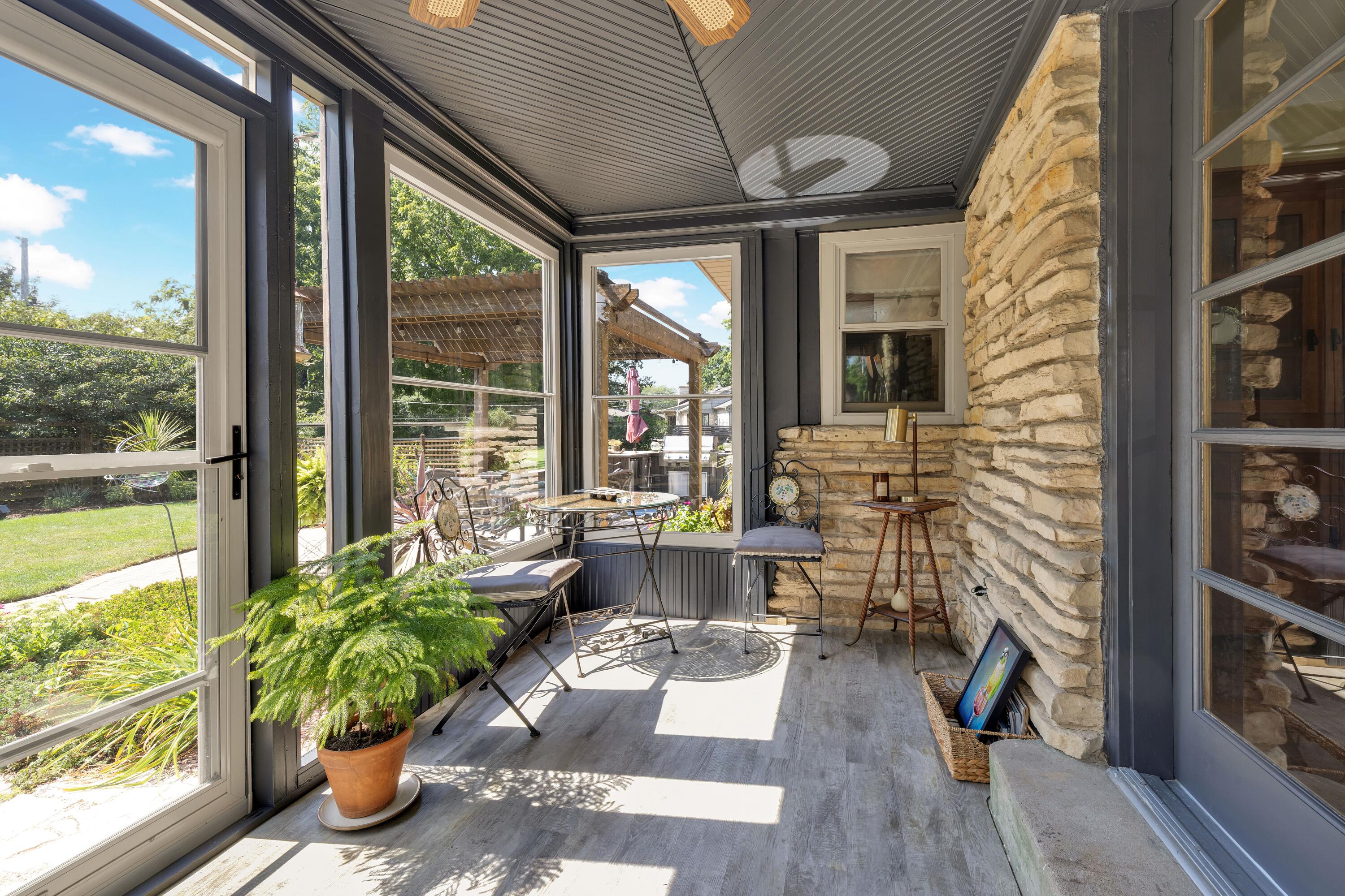 111 West Daphne Road Glendale, WI 53217 - Photo 18 of 45 Wonderful bonus space to relax and take in the view!