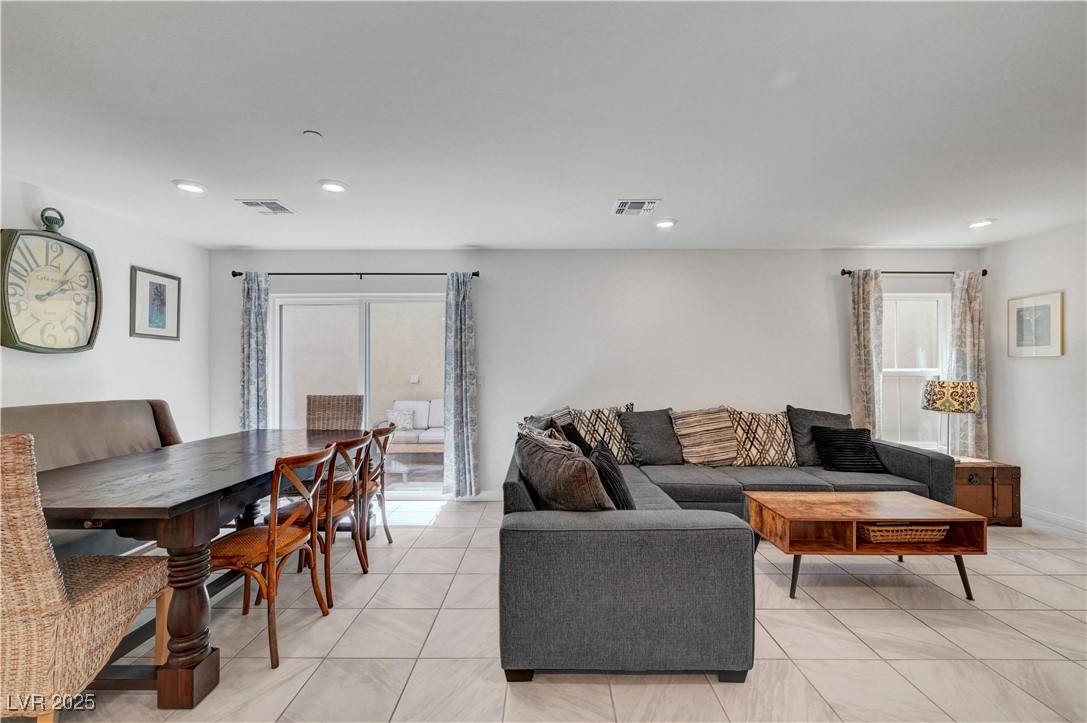 3637 Modico Lane Henderson, NV 89044 - Photo 15 of 62 Living room featuring recessed lighting and light