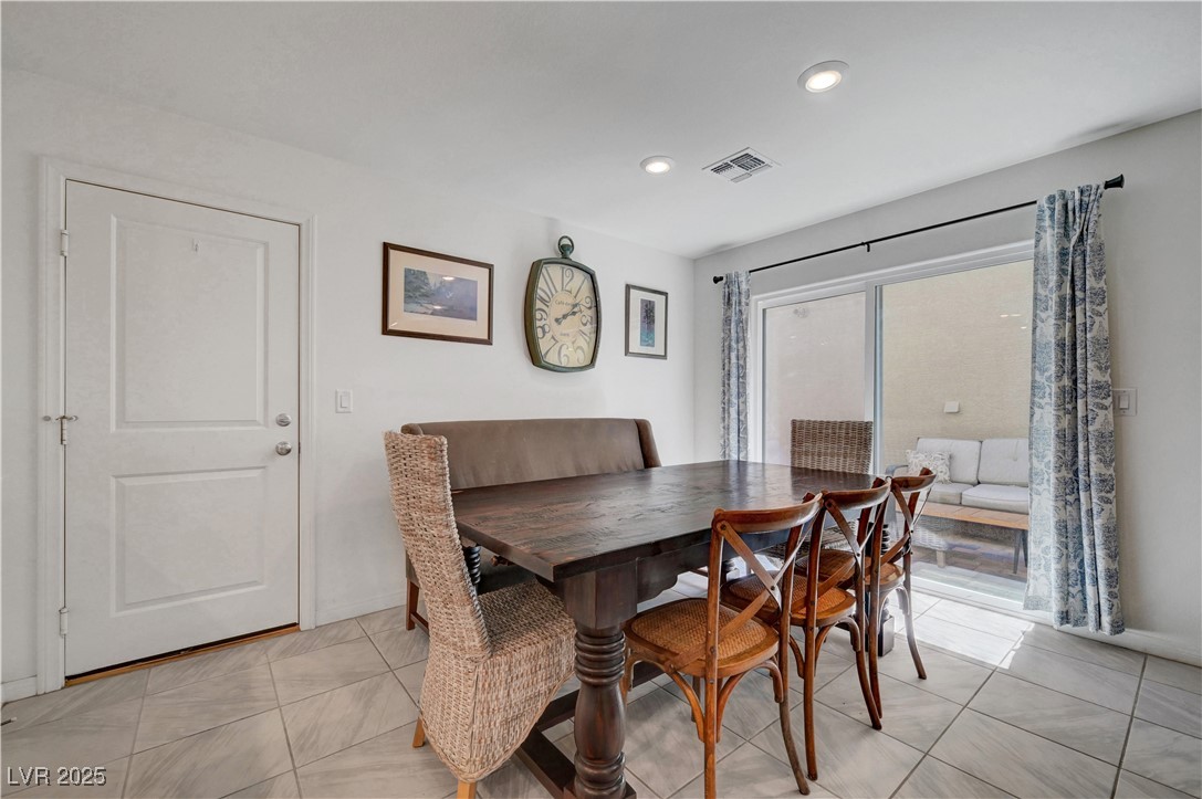 3637 Modico Lane Henderson, NV 89044 - Photo 16 of 62 Dining space featuring recessed lighting and light