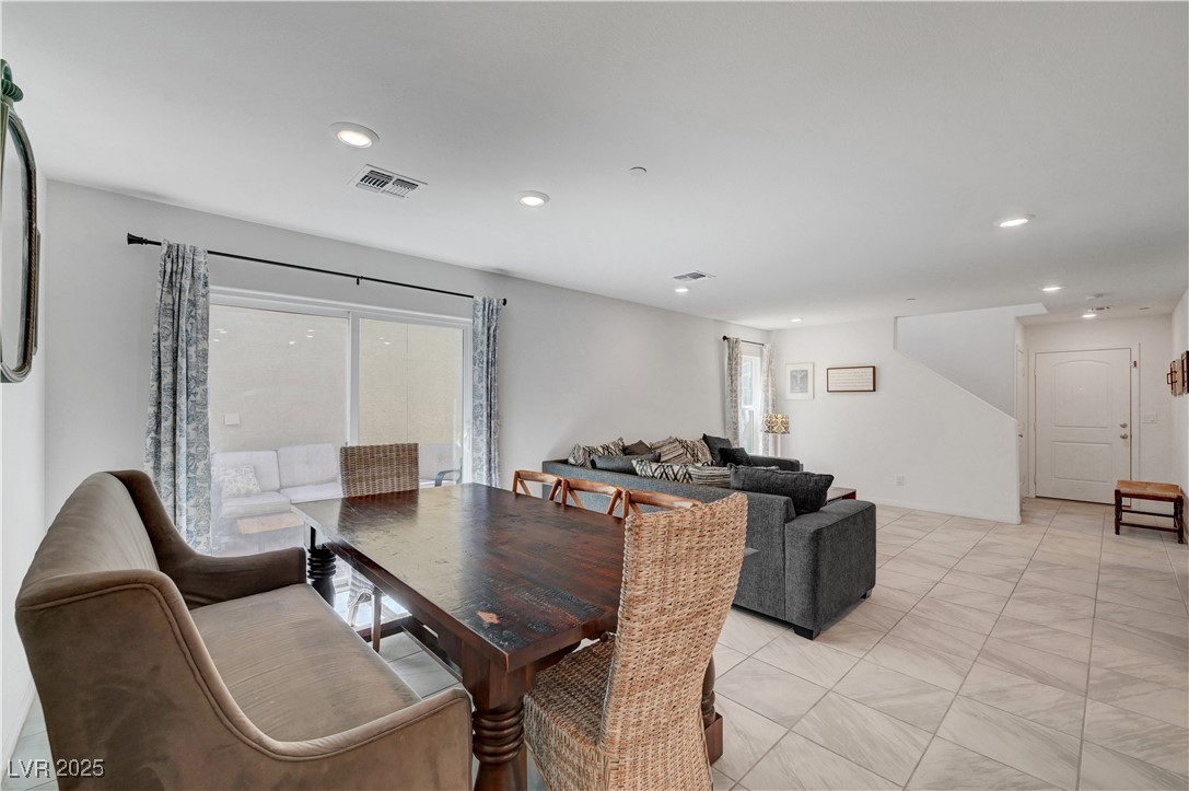 3637 Modico Lane Henderson, NV 89044 - Photo 17 of 62 Dining space featuring recessed lighting