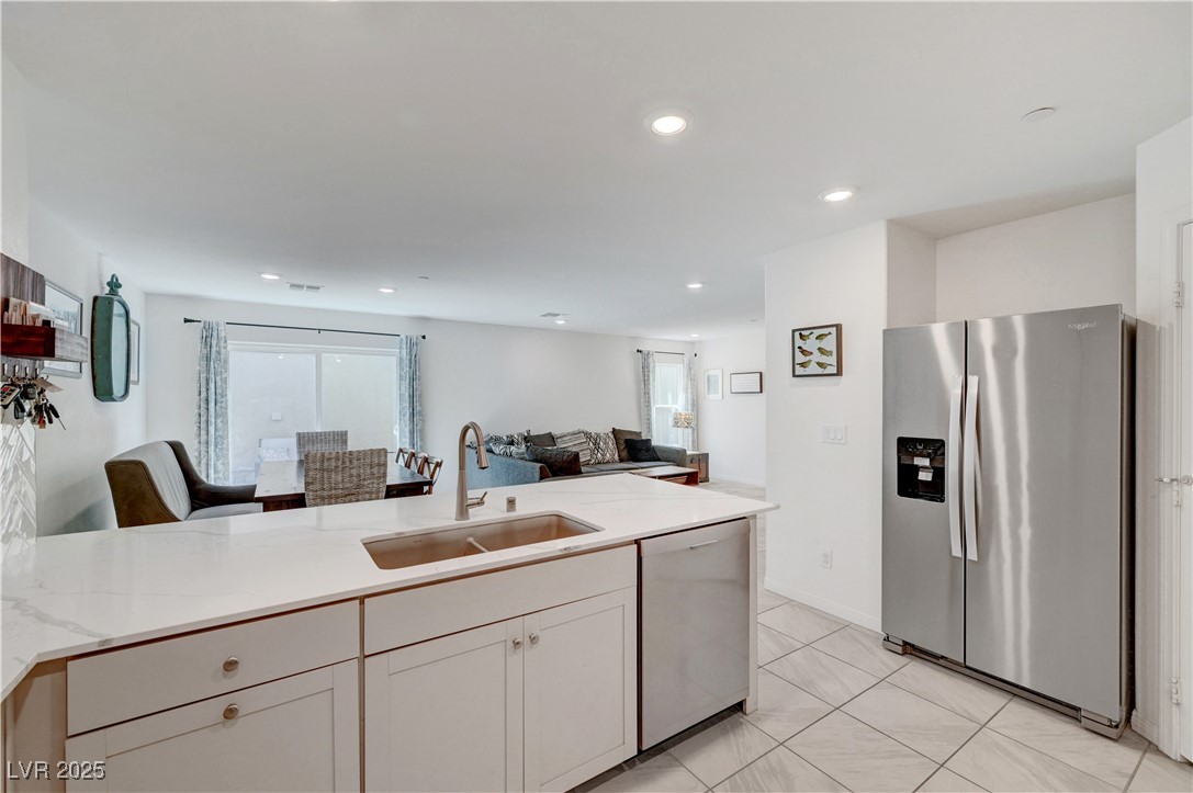 3637 Modico Lane Henderson, NV 89044 - Photo 27 of 62 Kitchen with appliances with stainless steel finis