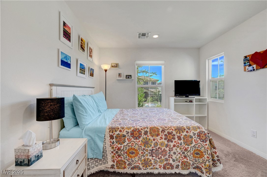3637 Modico Lane Henderson, NV 89044 - Photo 35 of 62 Bedroom featuring carpet floors and recessed light