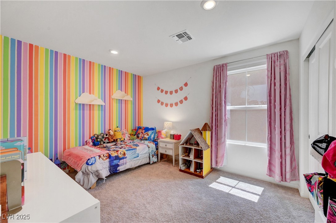 3637 Modico Lane Henderson, NV 89044 - Photo 47 of 62 Bedroom with recessed lighting, carpet floors, and