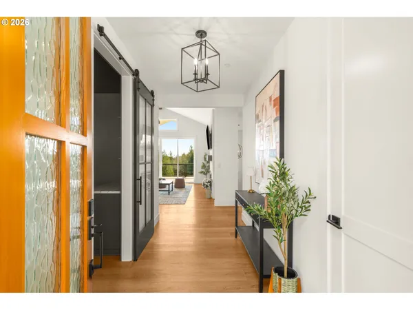 a very nice looking room with a large window
