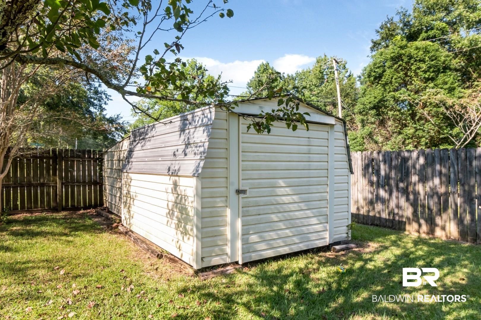 1345 Camden Court Mobile, AL 36695 - Photo 20 of 31 View of shed featuring a fenced backyard