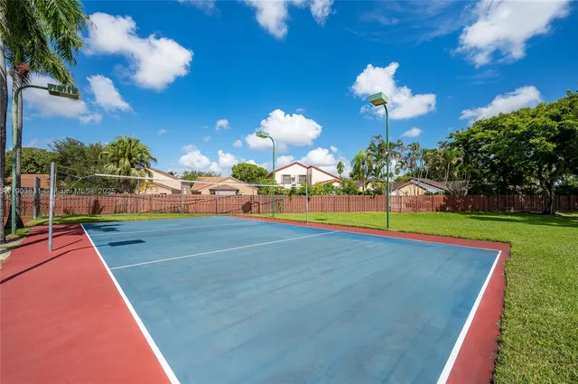 a view of a basket ball ground
