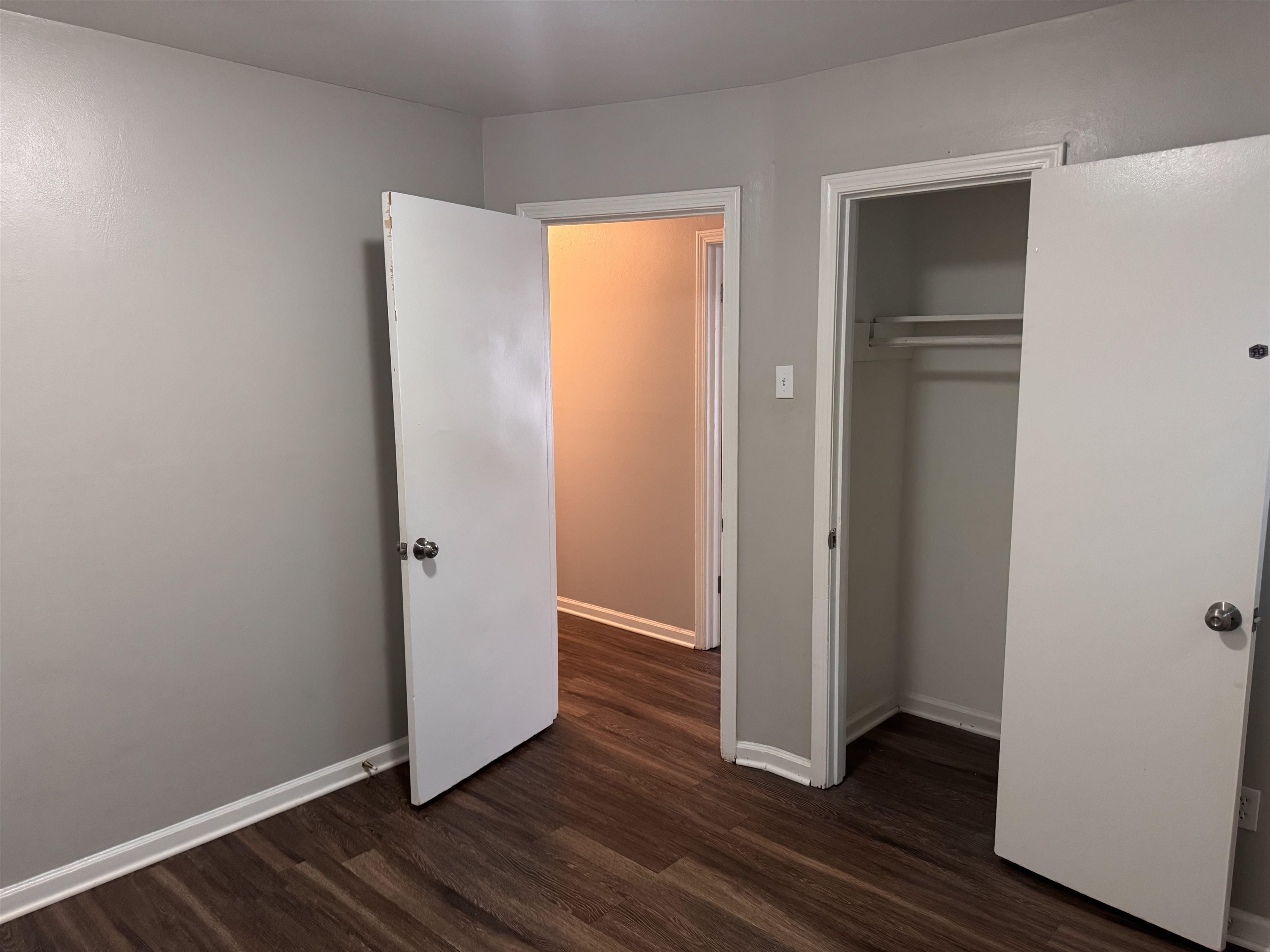 3788 Bishops Bridge Road Memphis, TN 38118 - Photo 17 of 22 an empty room with wooden floor and closet